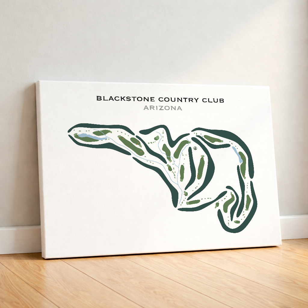 Blackstone Country Club, Arizona - Printed Golf Courses