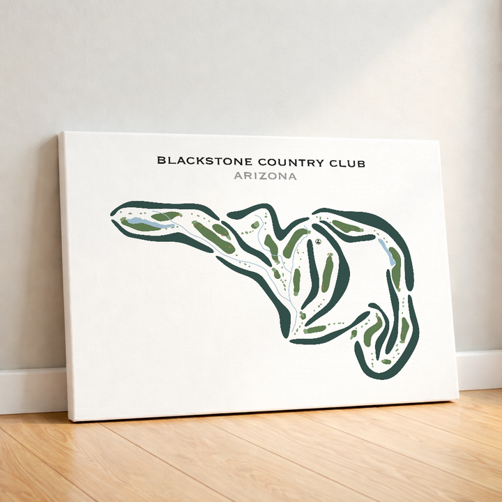 Blackstone Country Club, Arizona - Printed Golf Courses