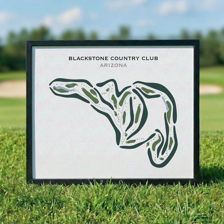 Blackstone Country Club, Arizona - Printed Golf Courses