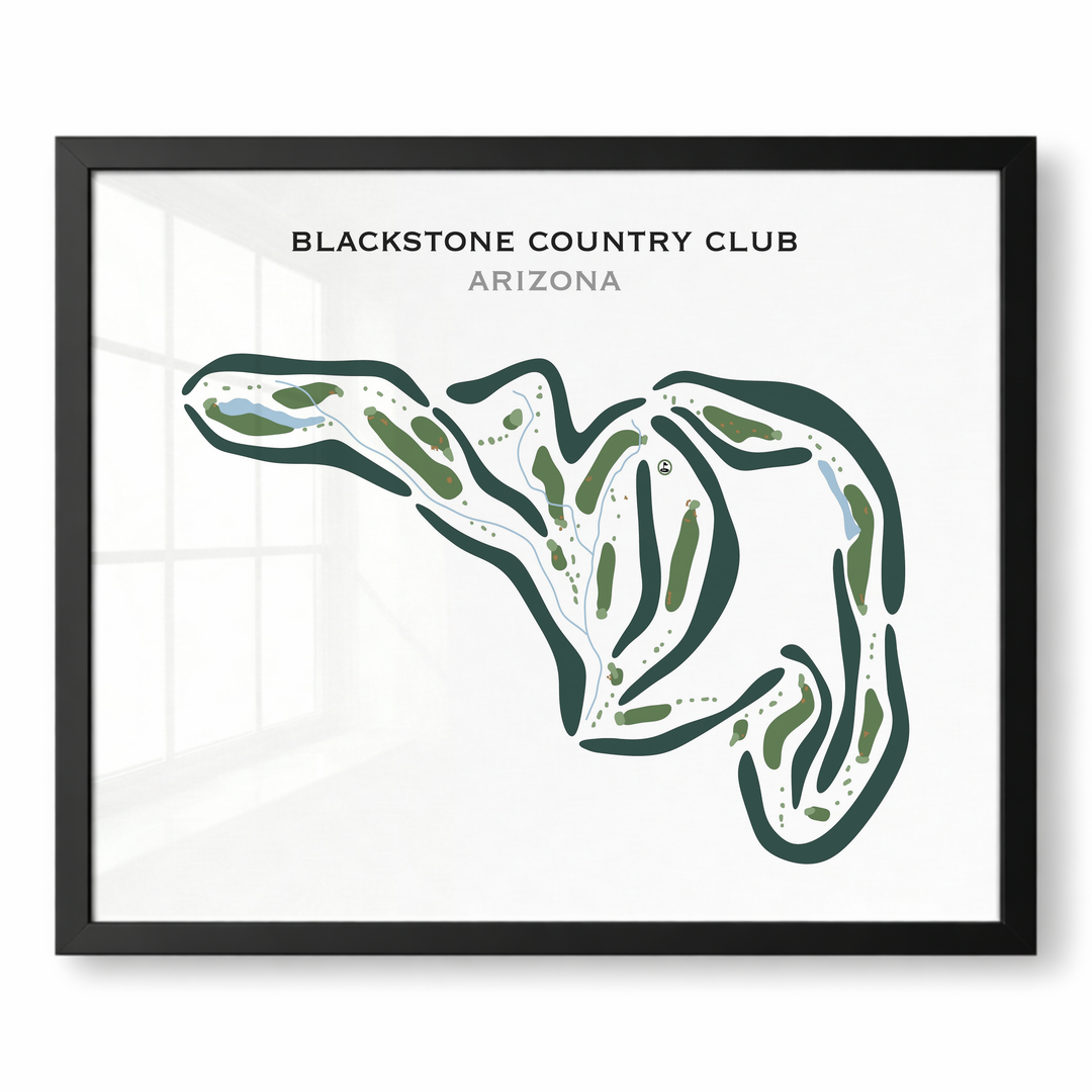 Blackstone Country Club, Arizona - Printed Golf Courses