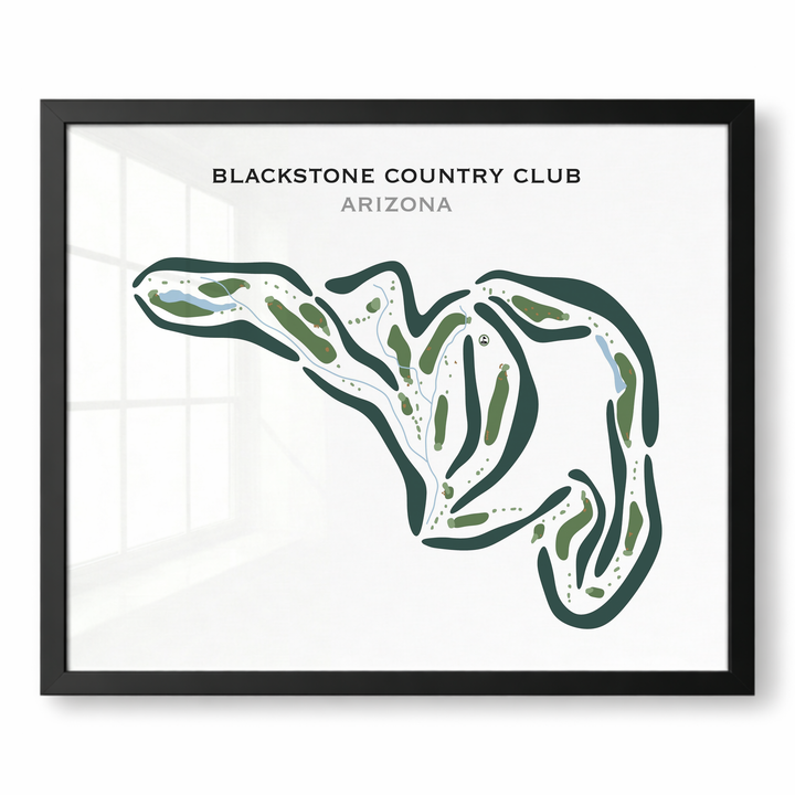 Blackstone Country Club, Arizona - Printed Golf Courses