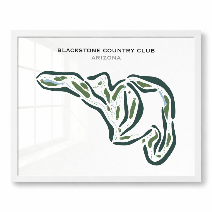 Blackstone Country Club, Arizona - Printed Golf Courses