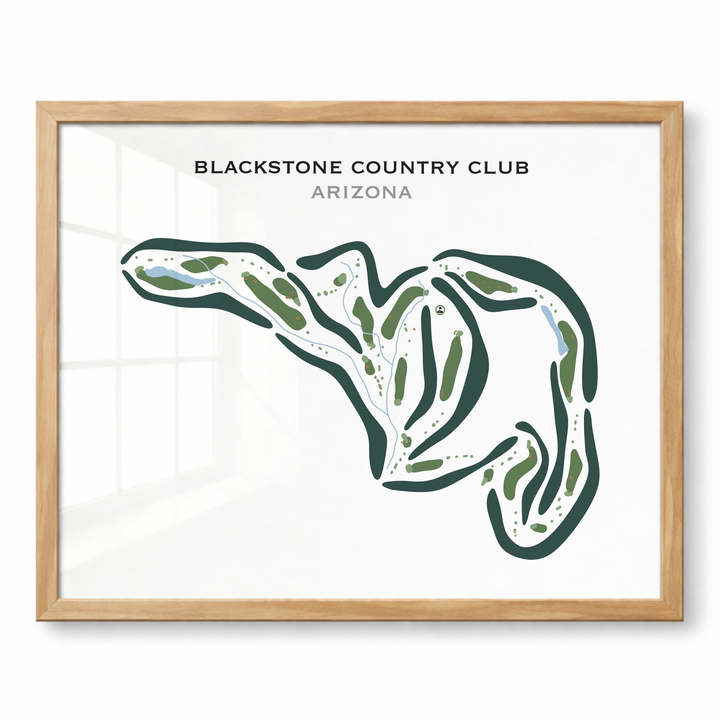 Blackstone Country Club, Arizona - Printed Golf Courses
