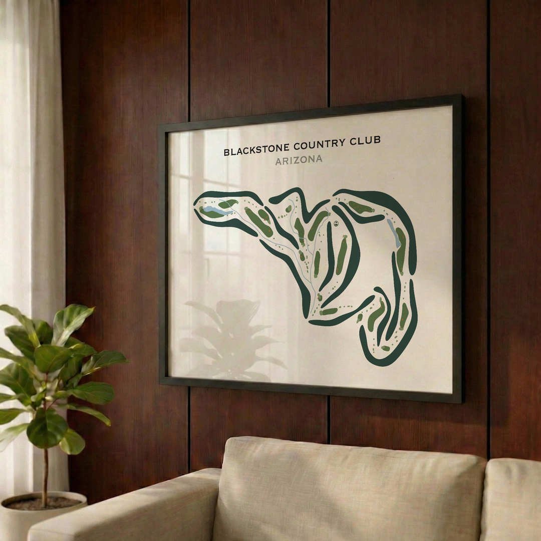 Blackstone Country Club, Arizona - Printed Golf Courses