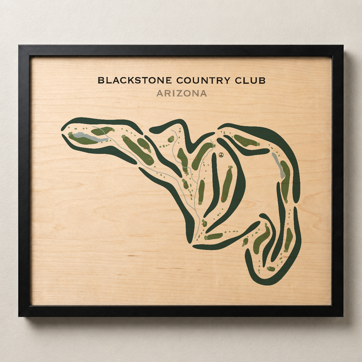 Blackstone Country Club, Arizona - Printed Golf Courses