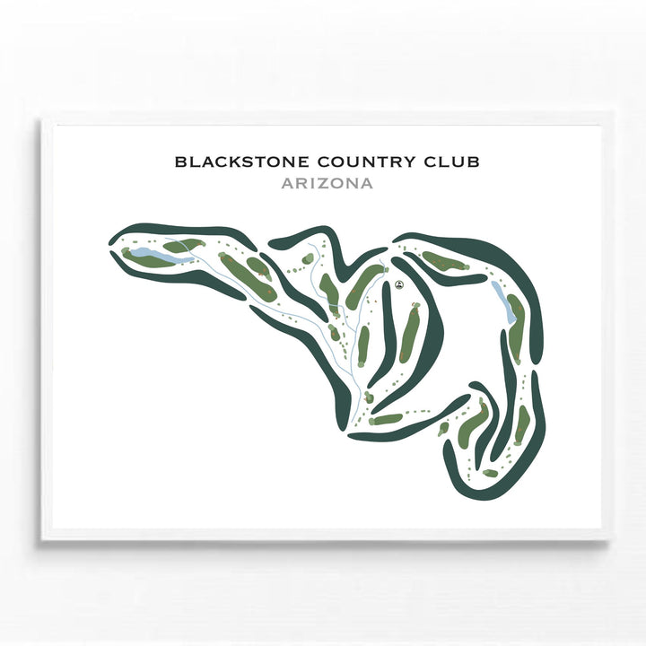 Blackstone Country Club, Arizona - Printed Golf Courses