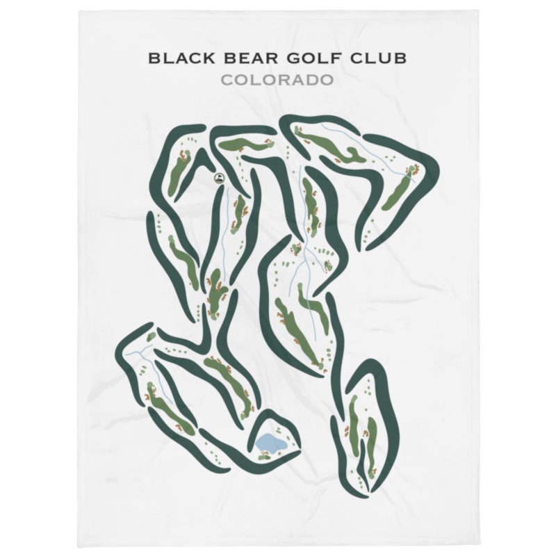 Black Bear Golf Club, Colorado - Printed Golf Courses