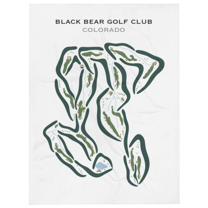 Black Bear Golf Club, Colorado - Printed Golf Courses