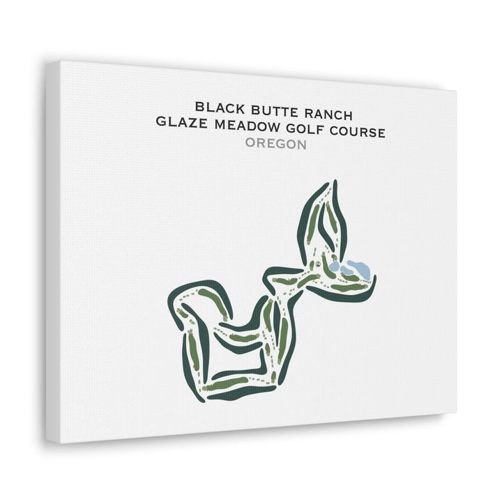 Black Butte Ranch - Glaze Meadow Golf Course, Oregon - Printed Golf Courses