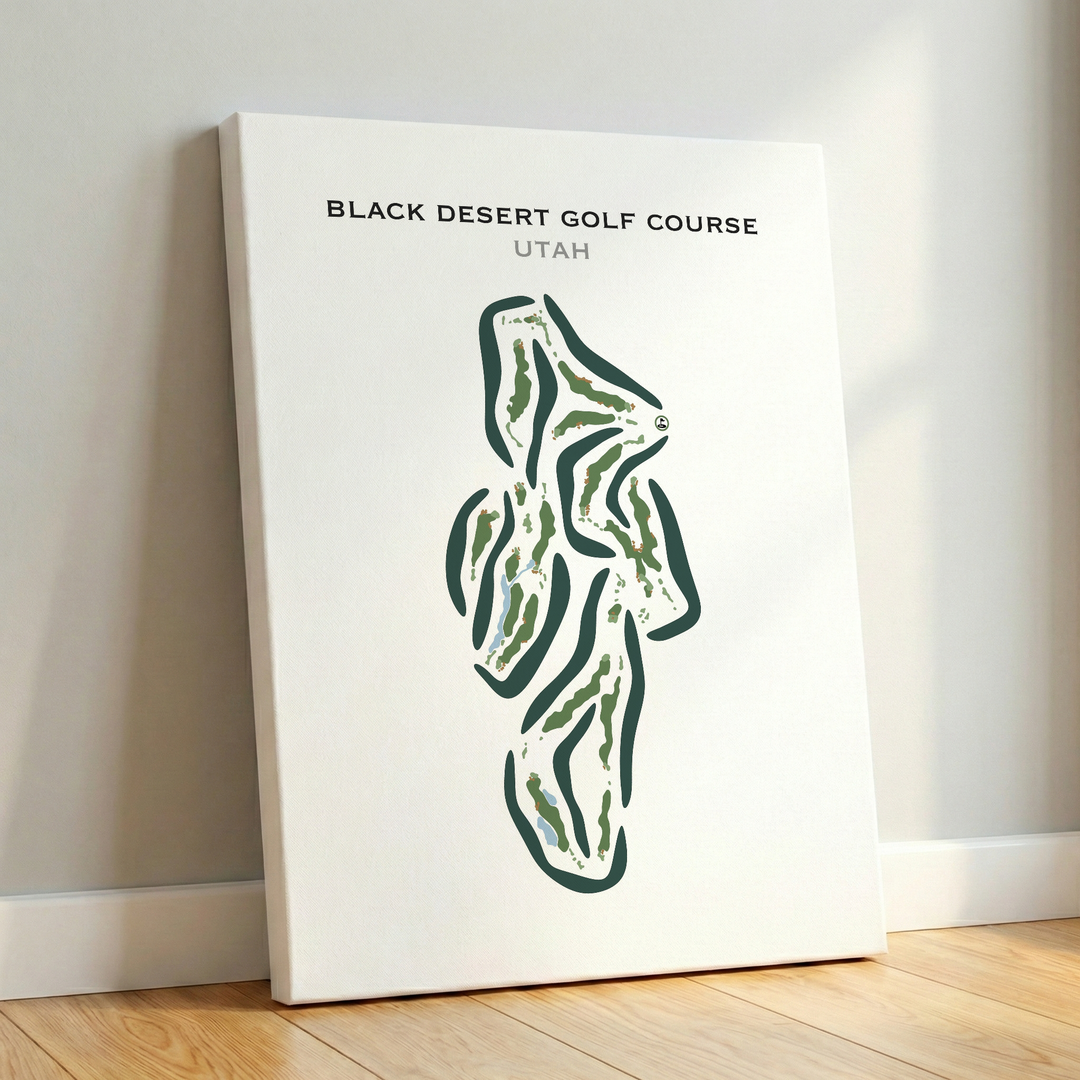 Black Desert Golf Course, Utah - Printed Golf Courses