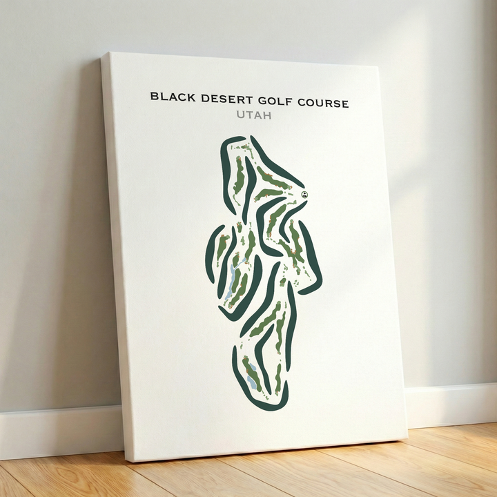 Black Desert Golf Course, Utah - Printed Golf Courses
