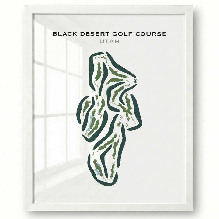 Black Desert Golf Course, Utah - Printed Golf Courses