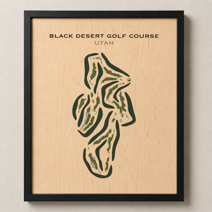 Black Desert Golf Course, Utah - Printed Golf Courses
