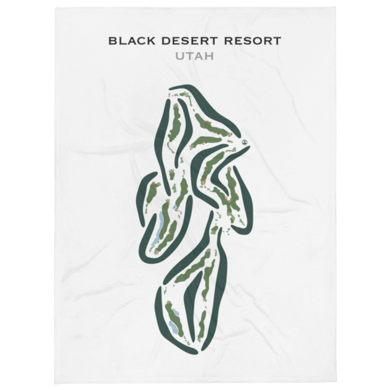 Black Desert Resort, Utah - Printed Golf Course