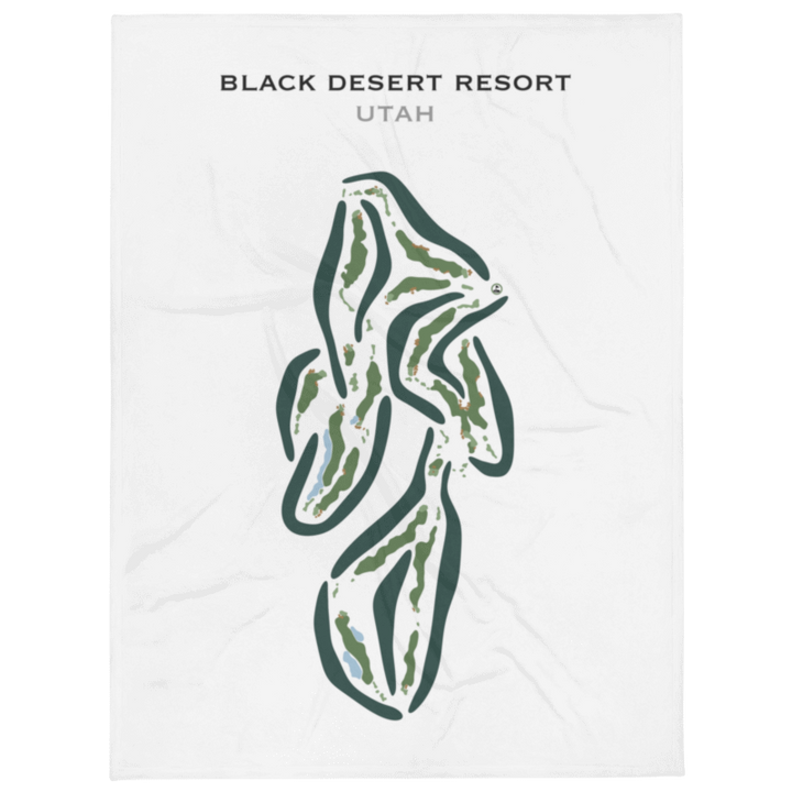 Black Desert Resort, Utah - Printed Golf Course