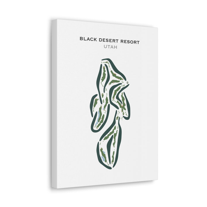 Black Desert Resort, Utah - Printed Golf Course