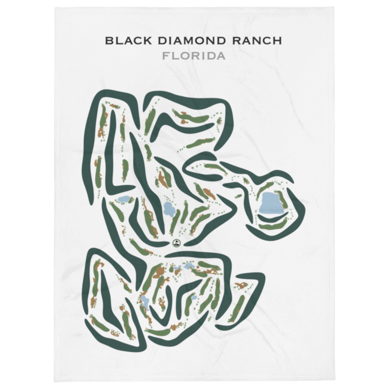 Black Diamond Ranch, Florida - Printed Golf Courses