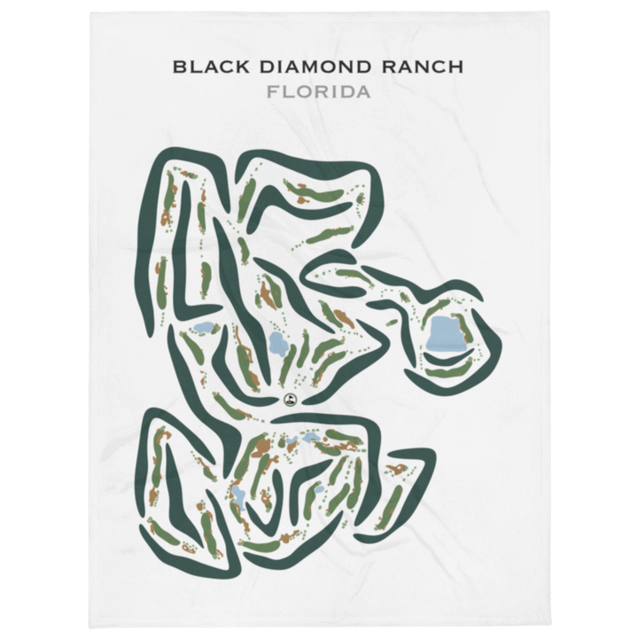 Black Diamond Ranch, Florida - Printed Golf Courses