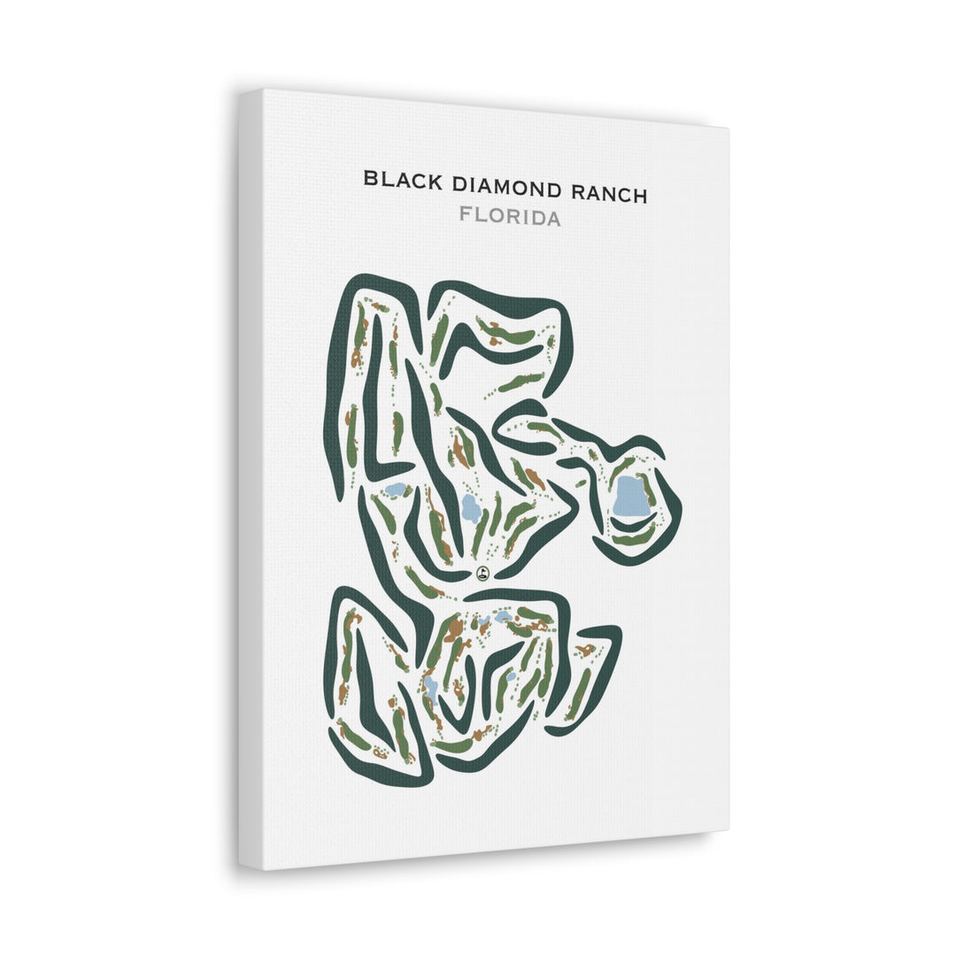 Black Diamond Ranch, Florida - Printed Golf Courses