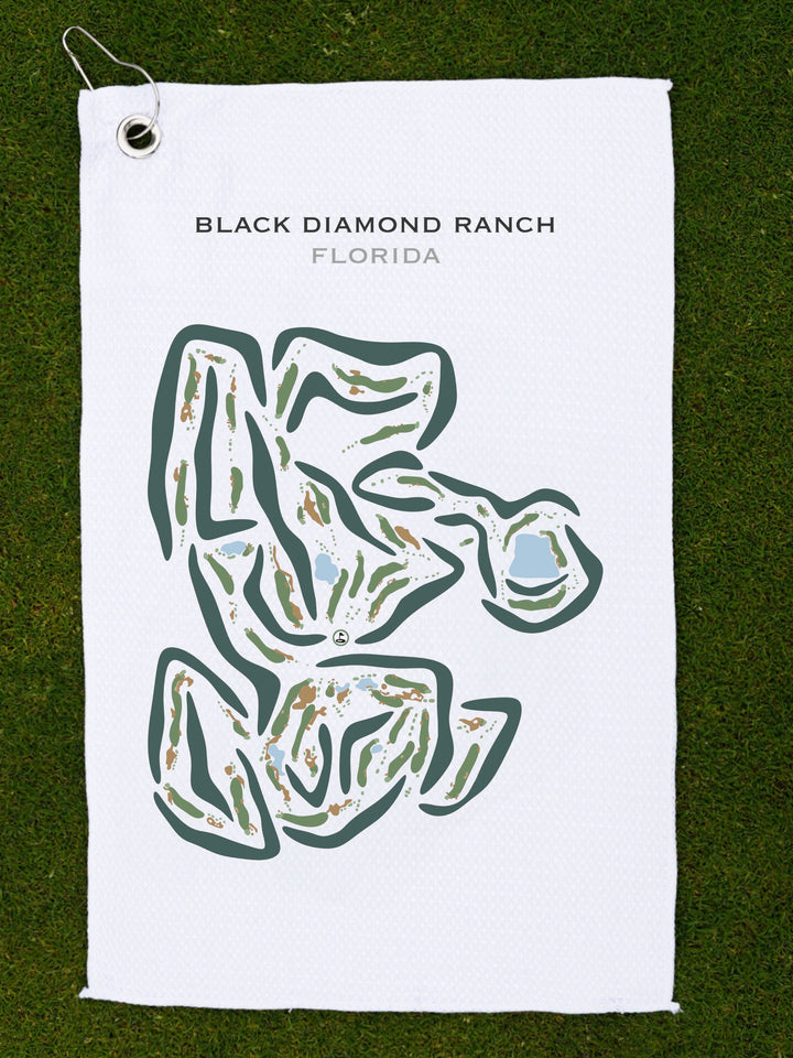 Black Diamond Ranch, Florida - Printed Golf Courses