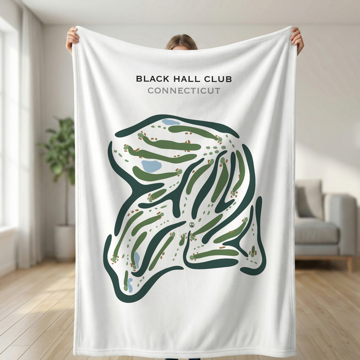 Black Hall Club, Connecticut - Printed Golf Courses