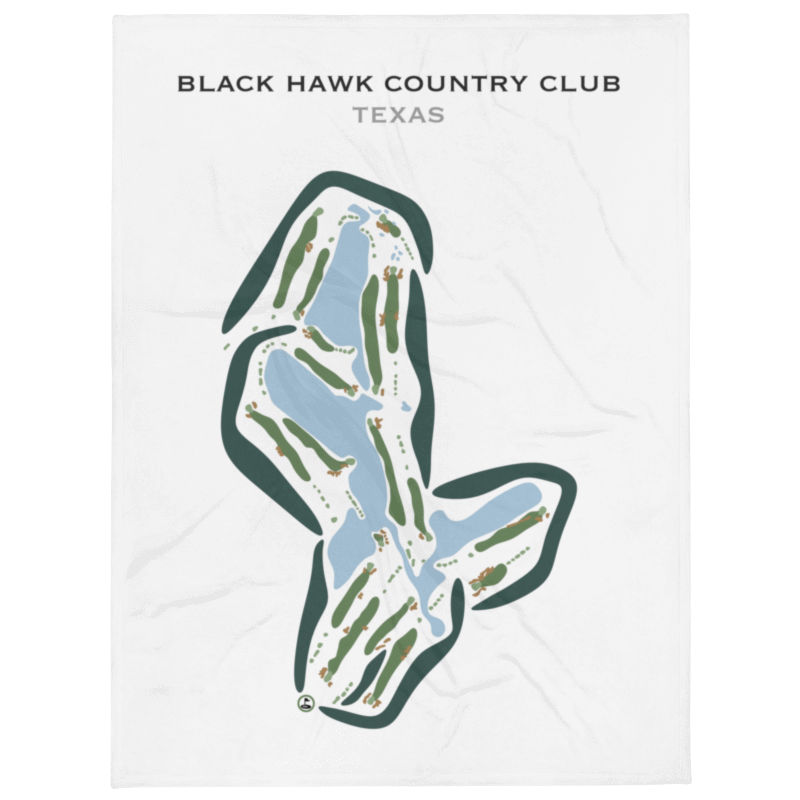 Black Hawk Country Club, Texas - Printed Golf Courses