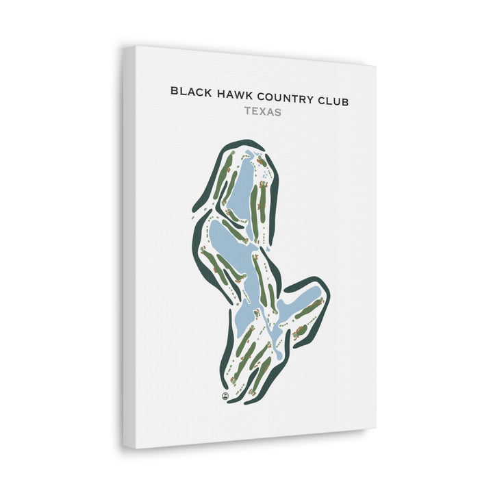 Black Hawk Country Club, Texas - Printed Golf Courses