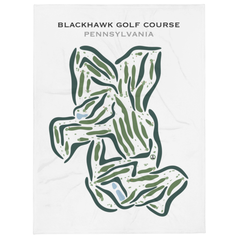 Black Hawk Golf Course, Pennsylvania - Printed Golf Courses