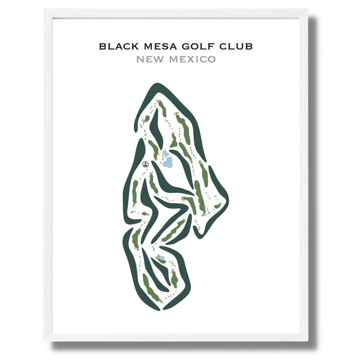 Black Mesa Golf Club, New Mexico - Printed Golf Courses