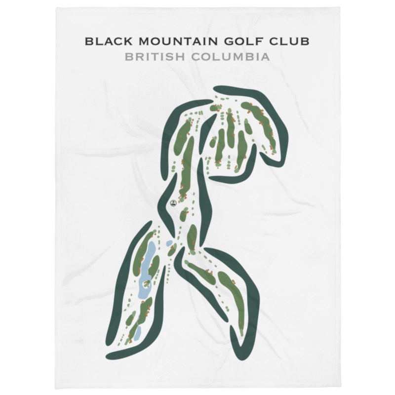 Black Mountain Golf Club, BC, Canada - Printed Golf Courses