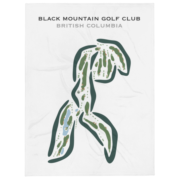 Black Mountain Golf Club, BC, Canada - Printed Golf Courses