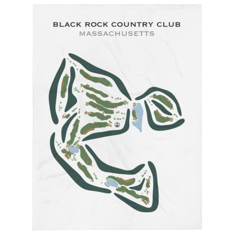 Black Rock Country Club, Massachusetts - Printed Golf Courses