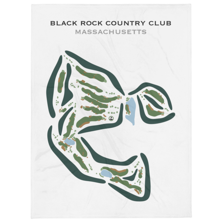 Black Rock Country Club, Massachusetts - Printed Golf Courses