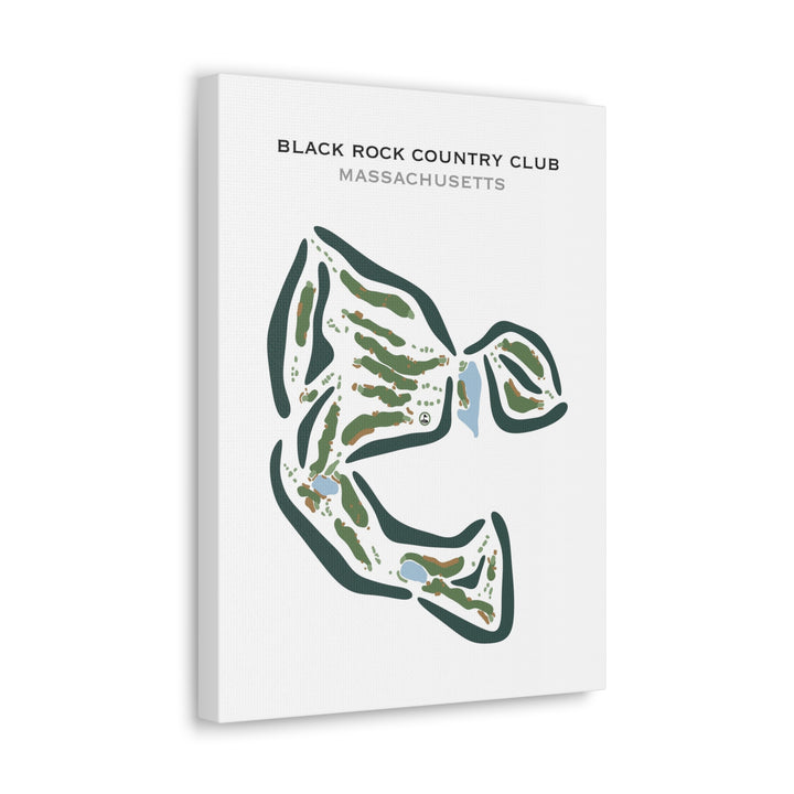 Black Rock Country Club, Massachusetts - Printed Golf Courses