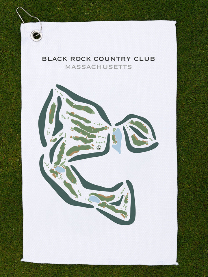 Black Rock Country Club, Massachusetts - Printed Golf Courses