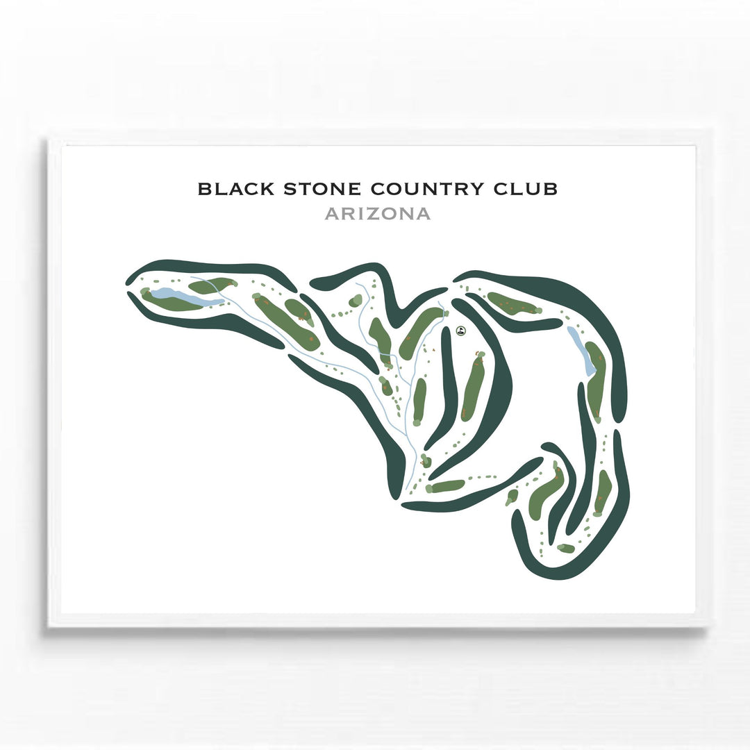 Blackstone Country Club, Arizona - Printed Golf Courses