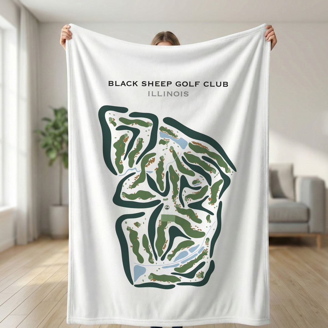 Black Sheep Golf Club, Illinois - Printed Golf Courses