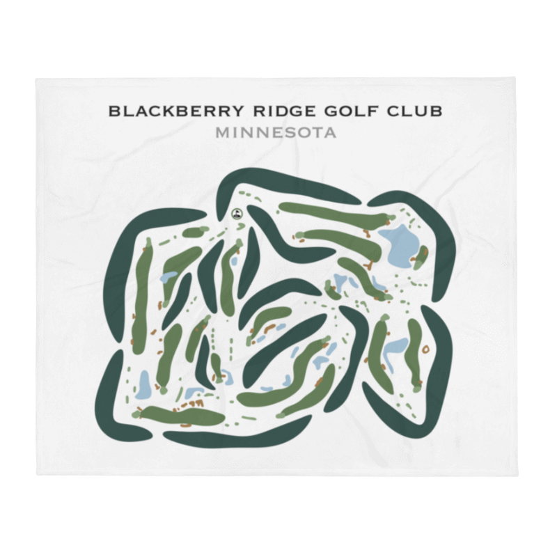 Blackberry Ridge Golf Club, Minnesota - Printed Golf Courses
