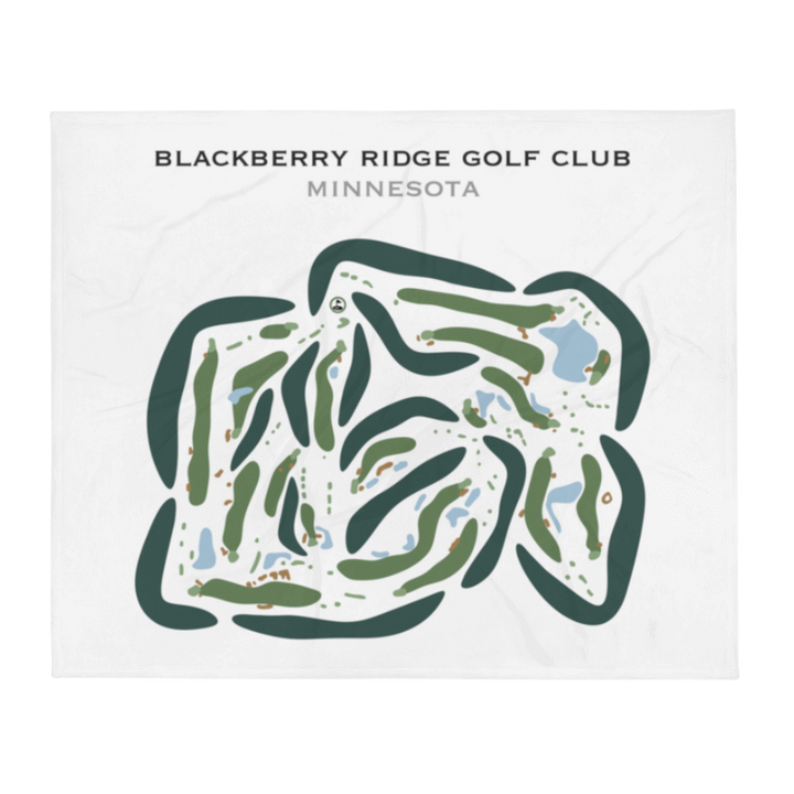 Blackberry Ridge Golf Club, Minnesota - Printed Golf Courses