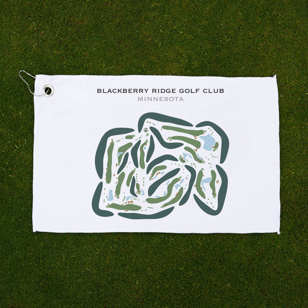 Blackberry Ridge Golf Club, Minnesota - Printed Golf Courses