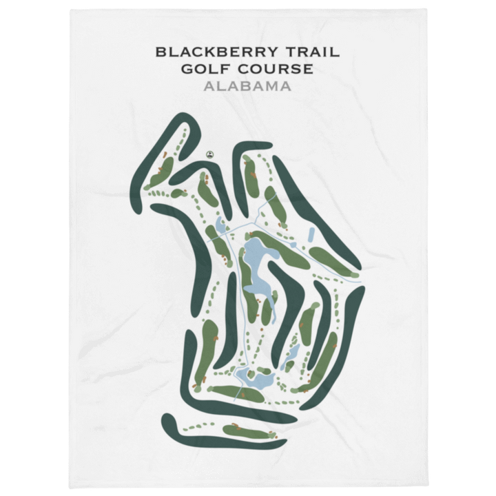 Blackberry Trail Golf Course, Alabama - Printed Golf Course