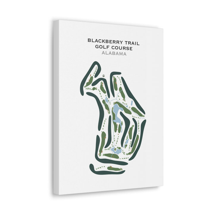 Blackberry Trail Golf Course, Alabama - Printed Golf Course