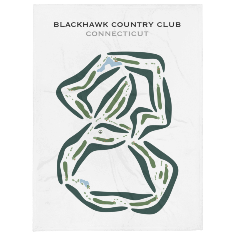 Blackhawk Country Club, Connecticut - Printed Golf Courses