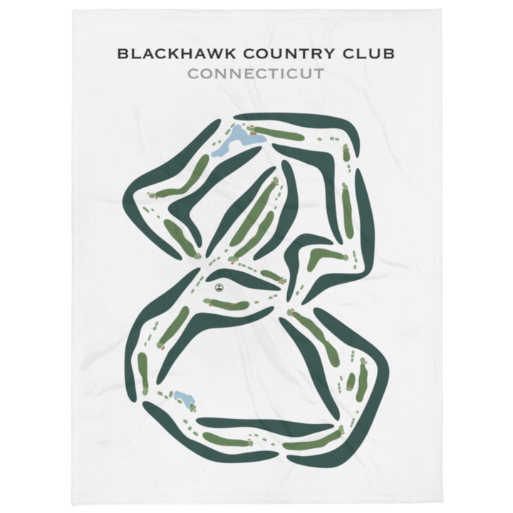 Blackhawk Country Club, Connecticut - Printed Golf Courses