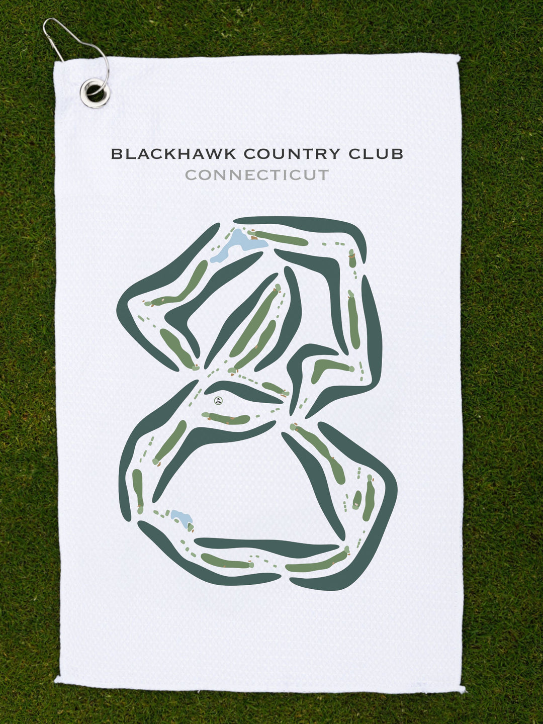 Blackhawk Country Club, Connecticut - Printed Golf Courses