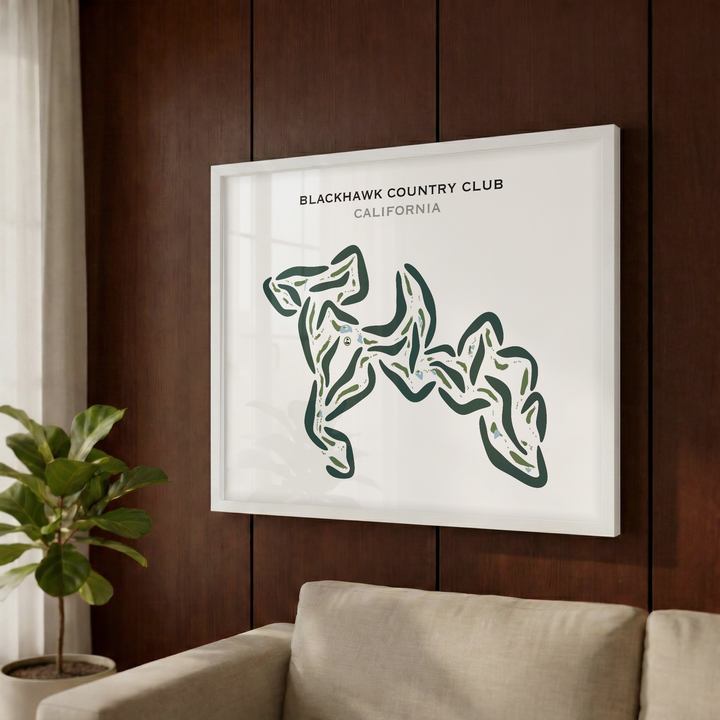 Blackhawk Country Club, California - Printed Golf Courses