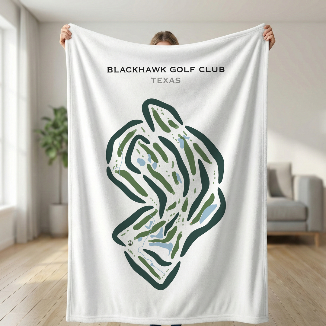 Blackhawk Golf Club, Texas - Printed Golf Courses