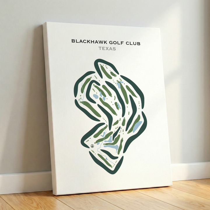 Blackhawk Golf Club, Texas - Printed Golf Courses