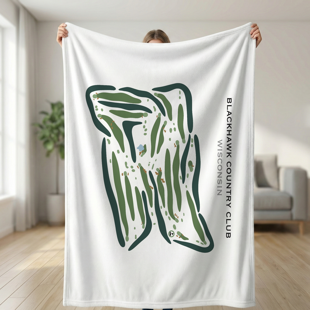 Blackhawk Country Club, Wisconsin - Printed Golf Courses