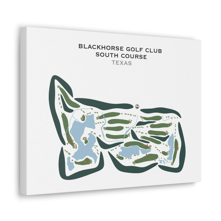 BlackHorse Golf Club - South Course, Texas - Printed Golf Courses